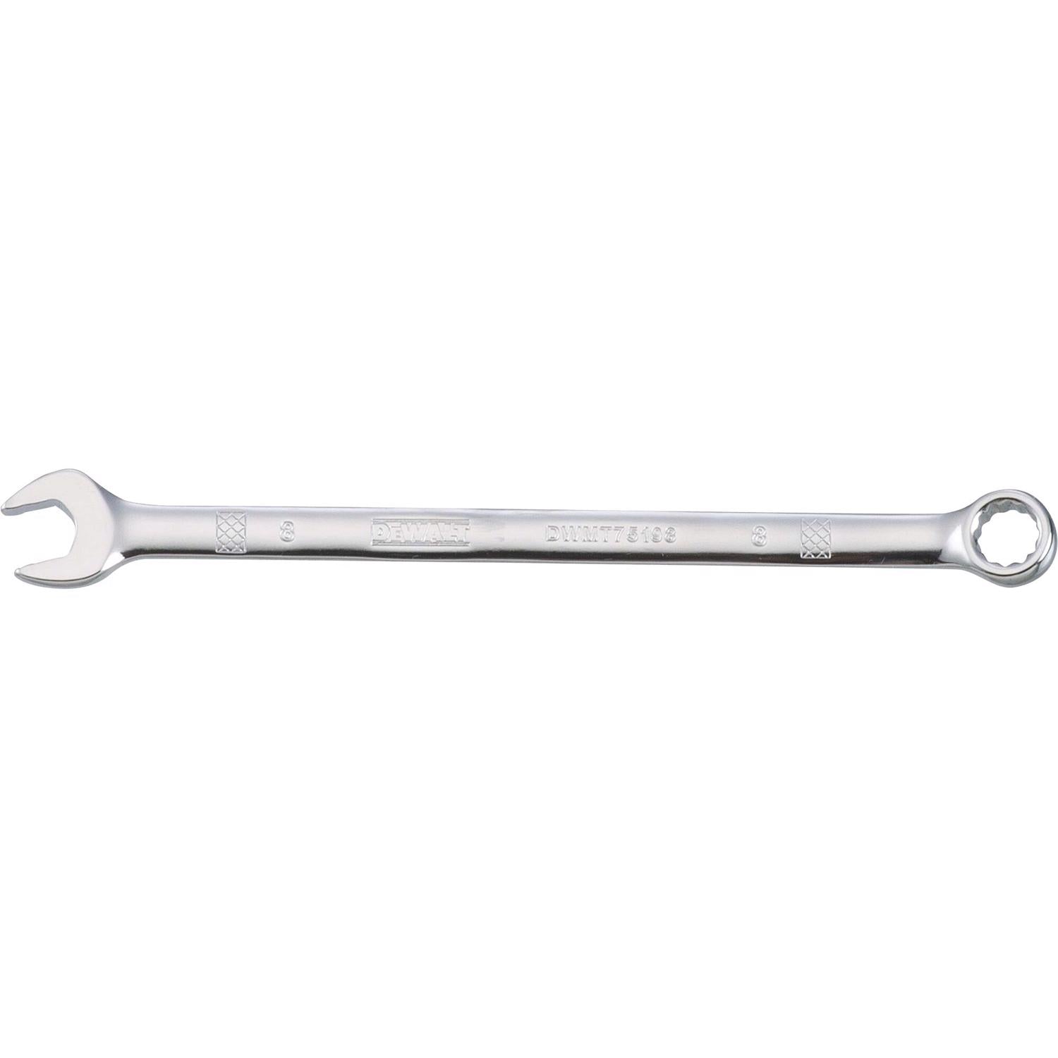 DeWalt 8 mm X 8 mm 12 Point Metric Combination Wrench 5-11/32 in. L 1 pc
