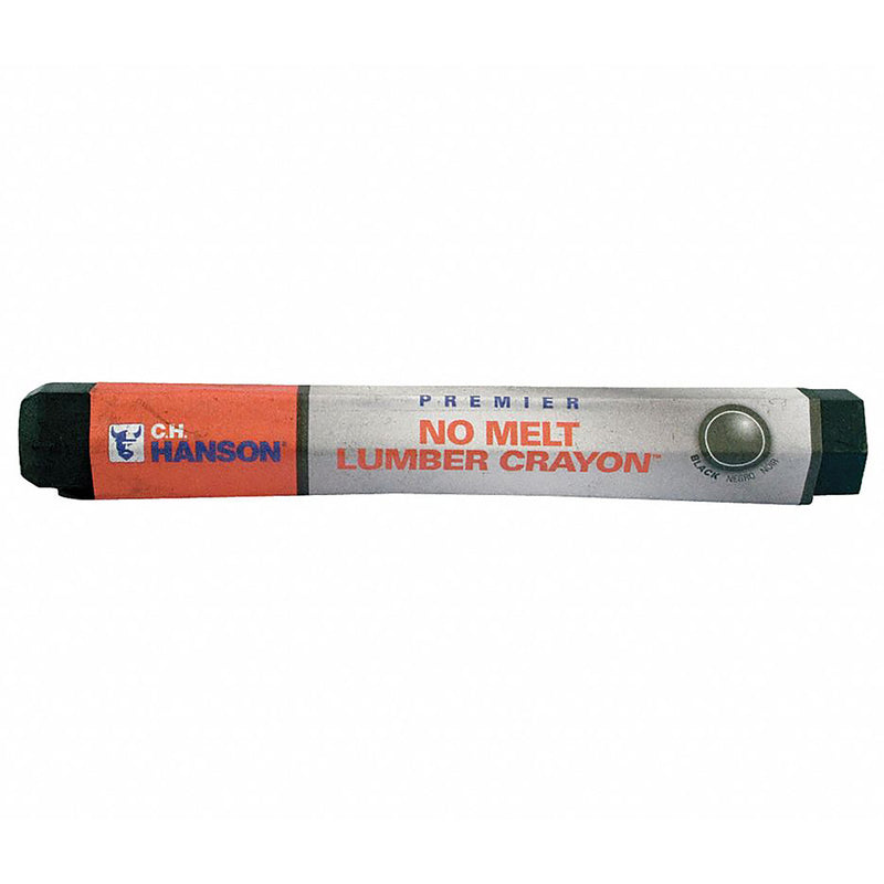 C.H. HANSON - C.H. Hanson CH Hanson 4.5 in. L Lumber Crayon Black 1 pc - Case of 12