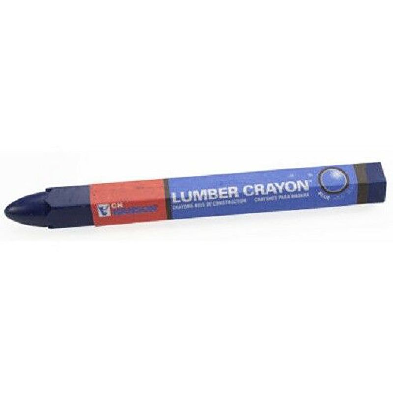 C.H. HANSON - C.H. Hanson CH Hanson 4.5 in. L Lumber Crayon Blue 1 pc - Case of 12