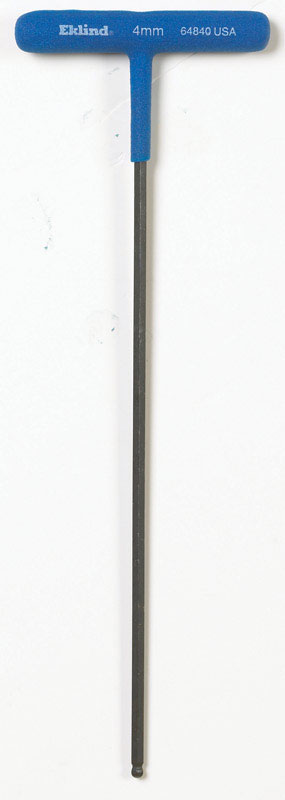 EKLIND - Eklind Power-T 4 mm Metric T-Handle Power Hex Key 1 pc
