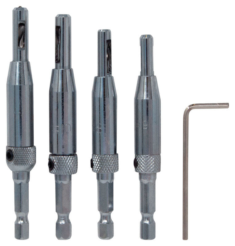 EAZYPOWER - Eazypower Isomax 4 in. L Drilling and Driving Utility Set Steel 4 pc