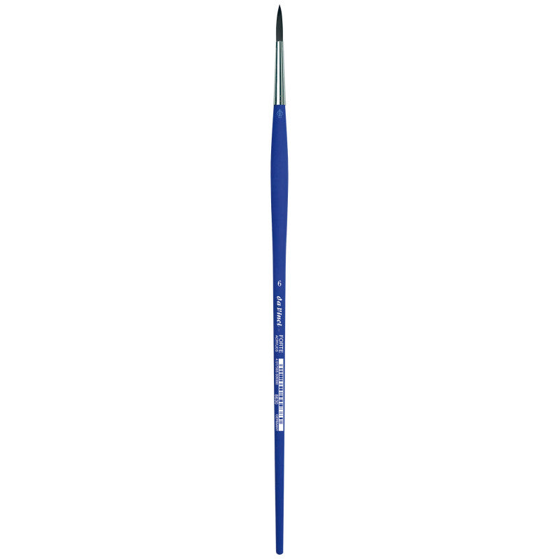 FORTE-Acrylics Student Brush, Synthetic, Acrylic & Oil, Round, Series 8630, Size 6