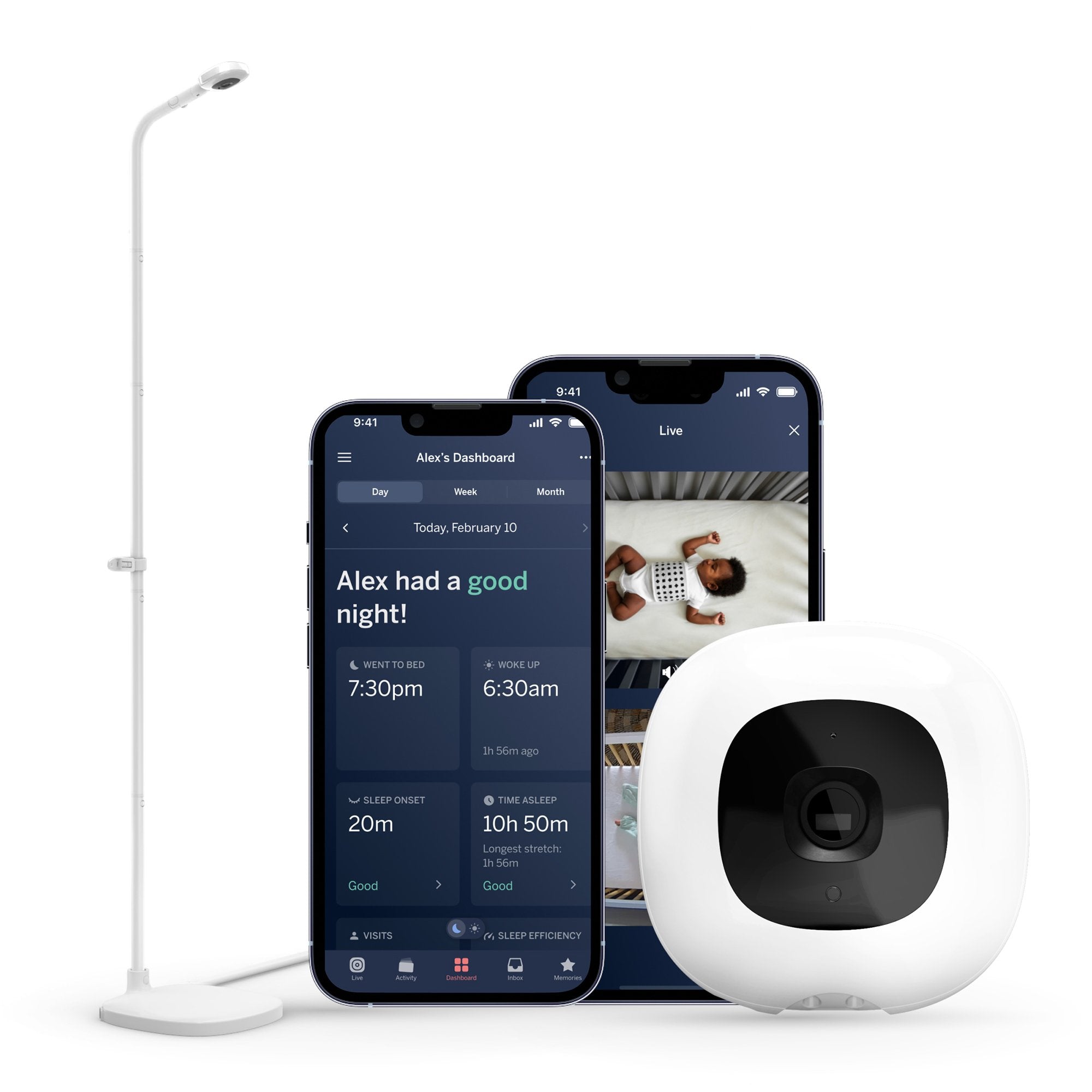 Nanit - Baby Monitor with Floor Stand Nanit Pro Smart [1/EA]