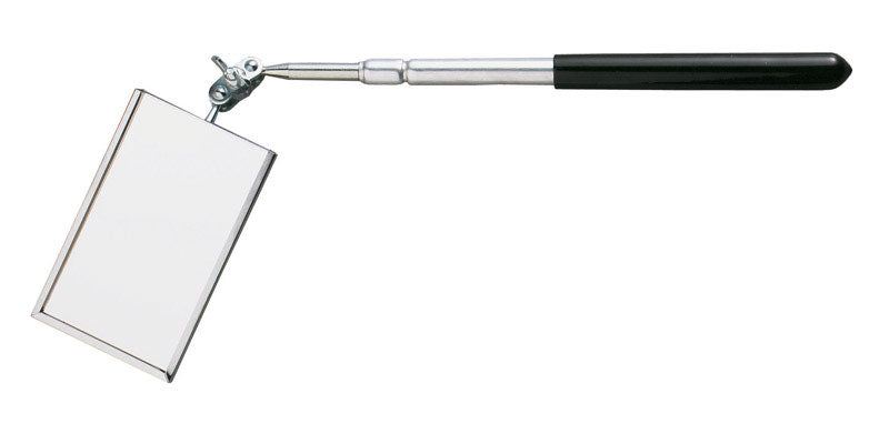 GENERAL - General 16 in. H Polished Chrome Silver Metal Inspection Mirror