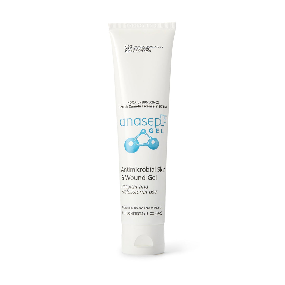 Anacapa Technologies - Antimicrobial Hydrogel Anasept® Antimicrobial Skin and Wound Gel 3 oz. Gel / Amorphous NonSterile [1/EA]