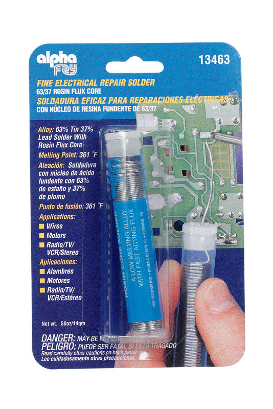 ALPHA FRY - Alpha Fry 0.5 oz Repair Solder Tin/Lead 1 pc