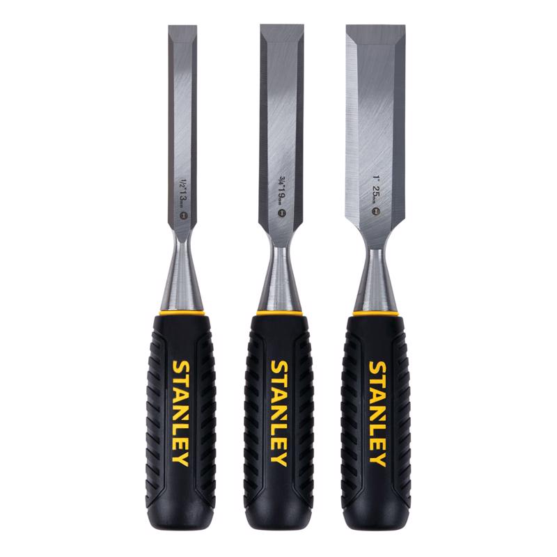 STANLEY - Stanley 150 Series Wood Chisel Set 3 pk