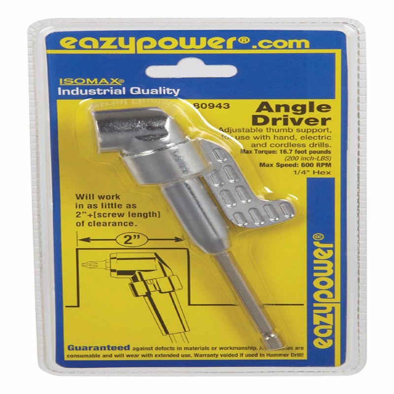 EAZYPOWER - Eazypower Isomax Hex 2 in. L Drilling and Driving Utility Set Steel 1 pc