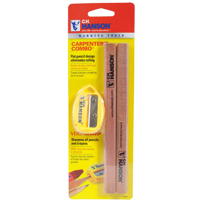 C.H. HANSON - C.H. Hanson VersaSharp, CH Hanson 8.8 in. L Carpenter Pencil Kit Beige 3 pc