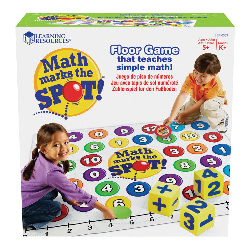 LEARNING RESOURCES - Math Marks the Spot™ Game