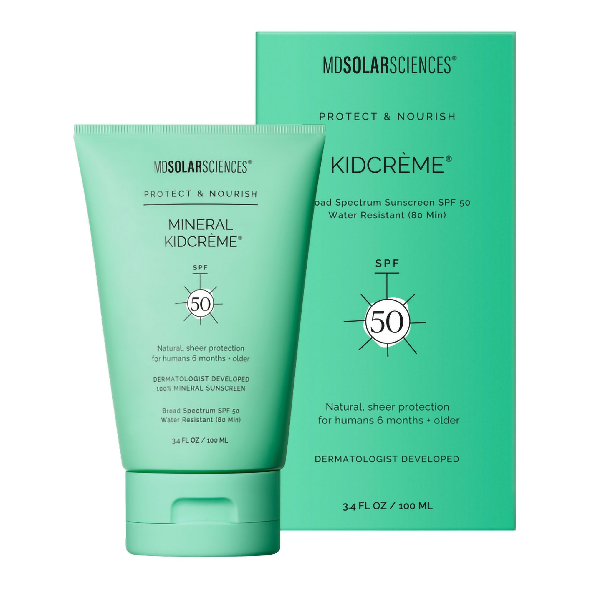 MDSolarSciences - Sunscreen MDSolarSciences® Mineral KidCrème® SPF 50 Cream 3.4 oz. Tube [1/EA]
