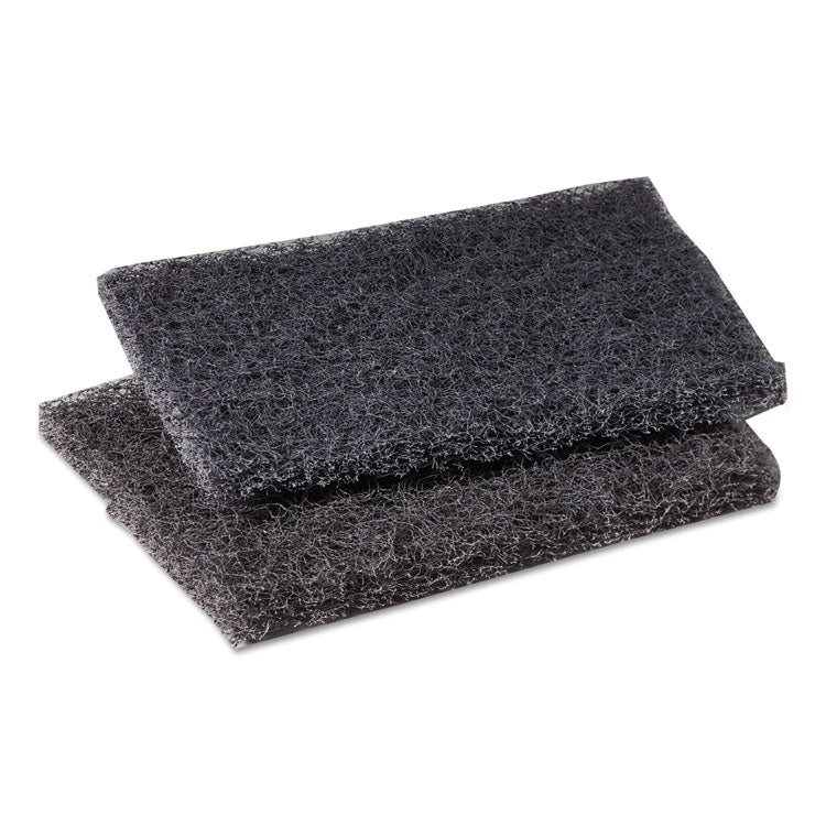 Scotch-Brite PROFESSIONAL - Griddle Polishing Pad, 4 x 5.25, Gray, 60/Carton