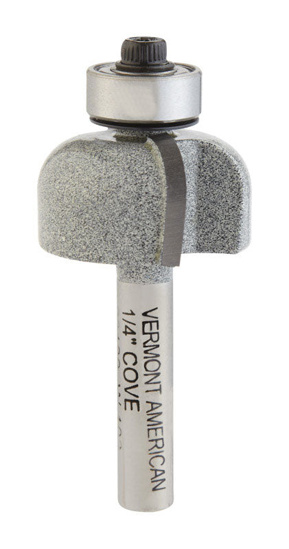 VERMONT AMERICAN - Vermont American 1-1/2 in. D X 1/4 in. X 1-3/8 in. L Carbide Tipped Cove Router Bit