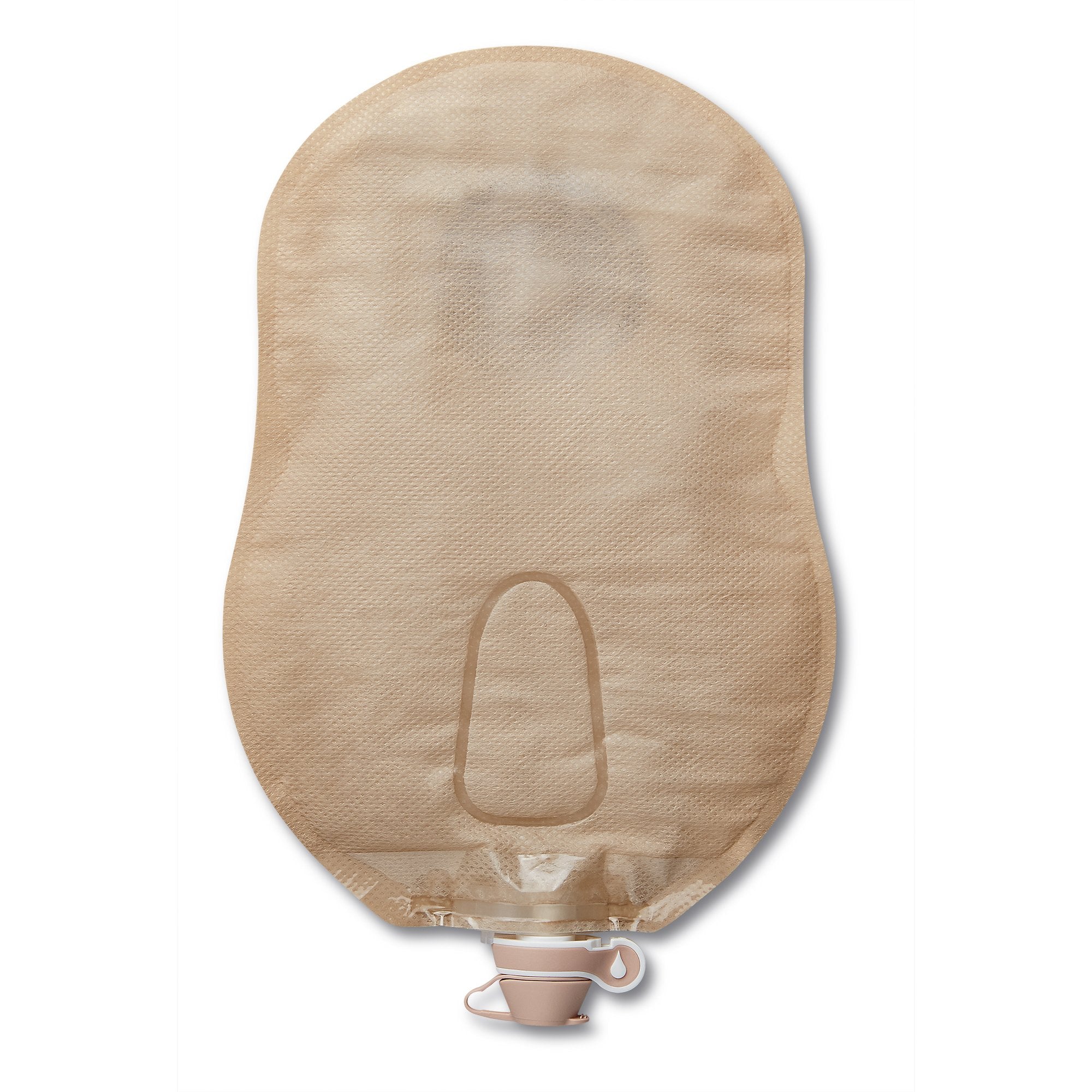 Hollister - Urostomy Pouch CeraPlus™ One-Piece System 9 Inch Length Soft Convex, Pre-Cut 1-1/8 Inch Stoma Drainable [5/BX]