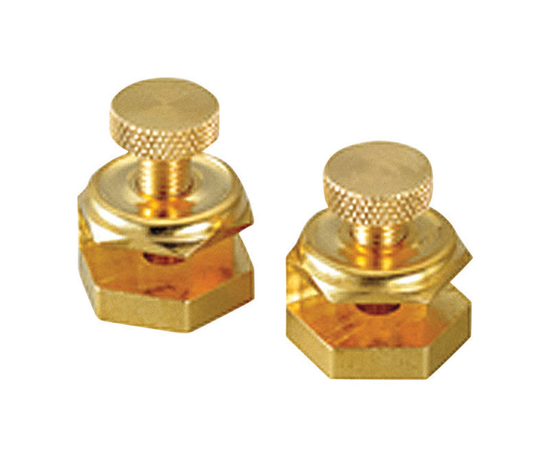 JOHNSON - Johnson 1/2 in. L X 1/2 in. H Brass Framing Square
