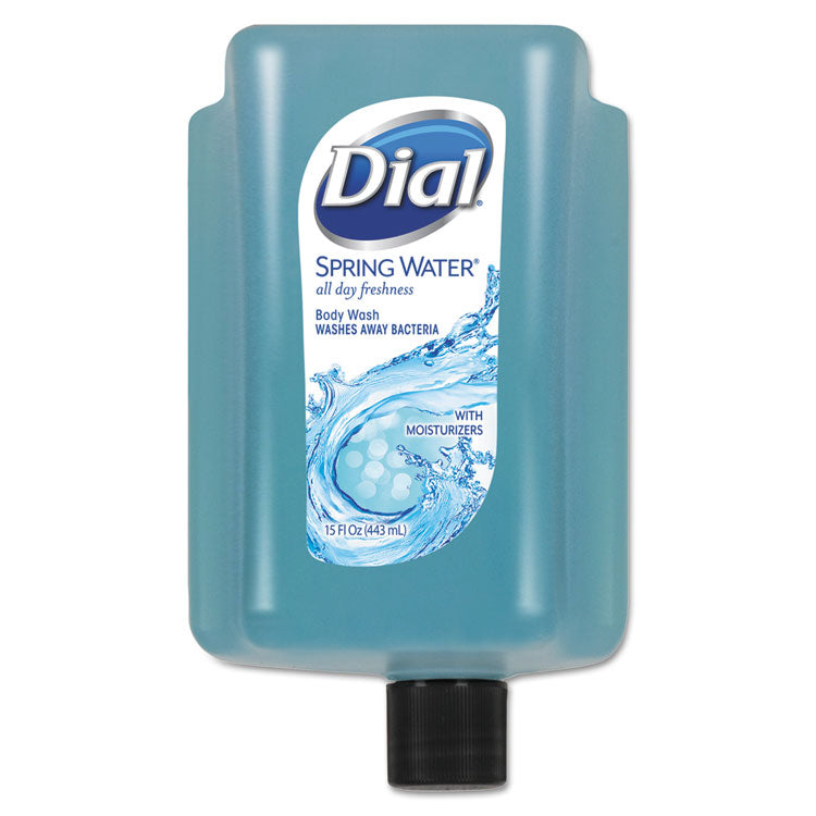 Dial Professional - Body Wash Refill for Versa Dispenser, Spring Water, 15 oz