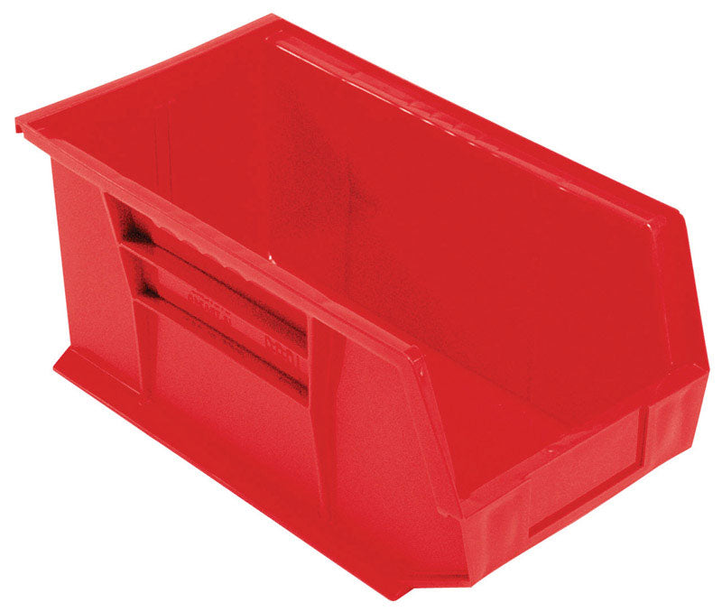 QUANTUM STORAGE - Quantum Storage 8-1/4 in. W X 6-3/4 in. H Tool Storage Bin Polypropylene 1 compartments Red [RQUS240RD-UPC]