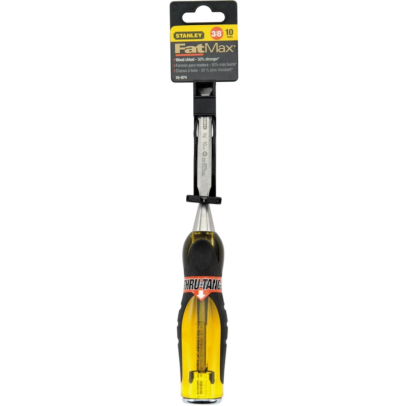 STANLEY TOOLS - Stanley FatMax Thru-Tang 3/8 in. W Wood Chisel 1 pk