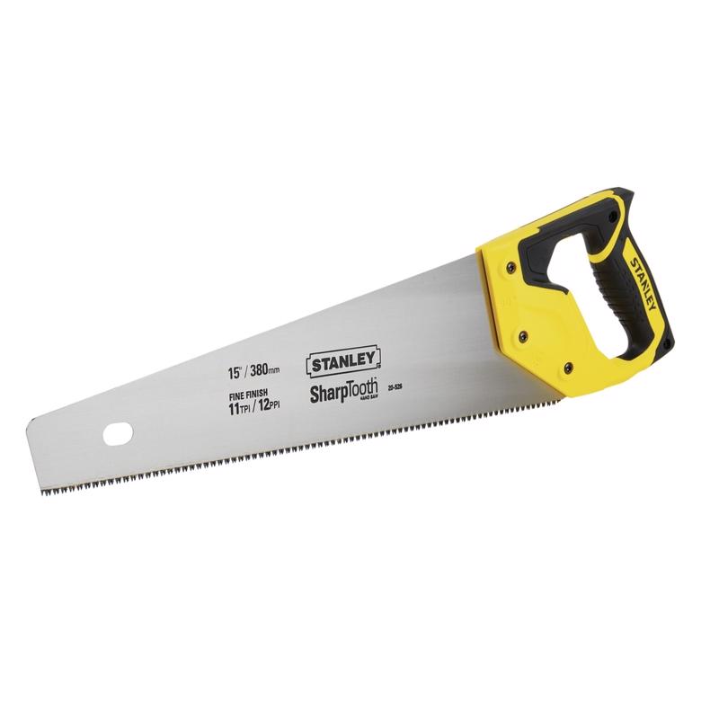 STANLEY TOOLS - Stanley SharpTooth 15 in. Steel Hand Saw 11 TPI 1 pc