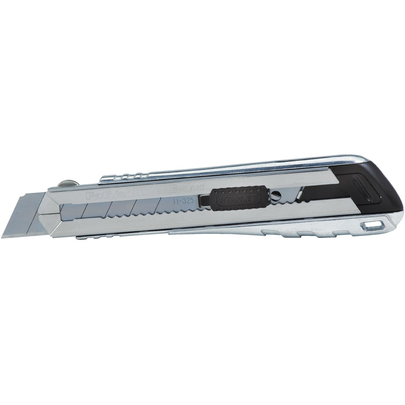 STANLEY TOOLS - Stanley FatMax 8 in. Retractable Snap Knife Black/Silver 1 pk