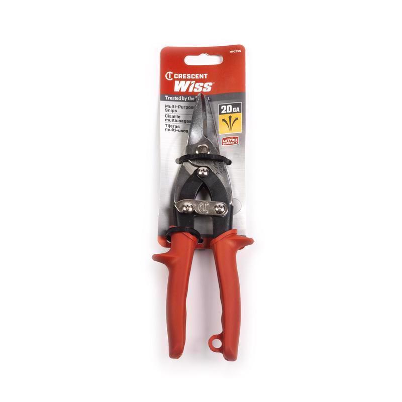 CRESCENT - Crescent Metal Wiss 9 in. Molybdenum Steel Multi-Purpose Snips 20 Ga. 1 pk