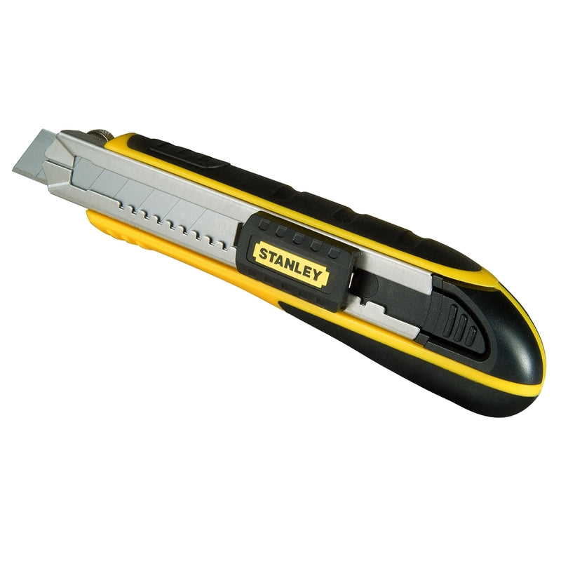 STANLEY TOOLS - Stanley FatMax 7 in. Retractable Snap-Off Utility Knife Black/Yellow 1 pk
