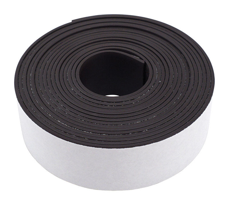 MAGNET SOURCE - Magnet Source 1 in. W X 120 in. L Mounting Tape Black
