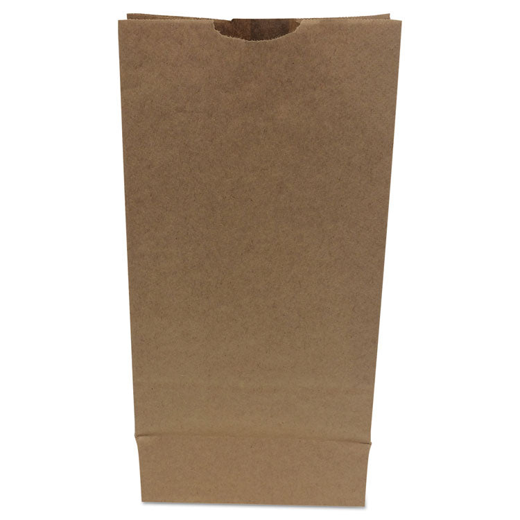 General - Grocery Paper Bags, 50 lb Capacity, #10, 6.31" x 4.19" x 13.38", Kraft, 500 Bags