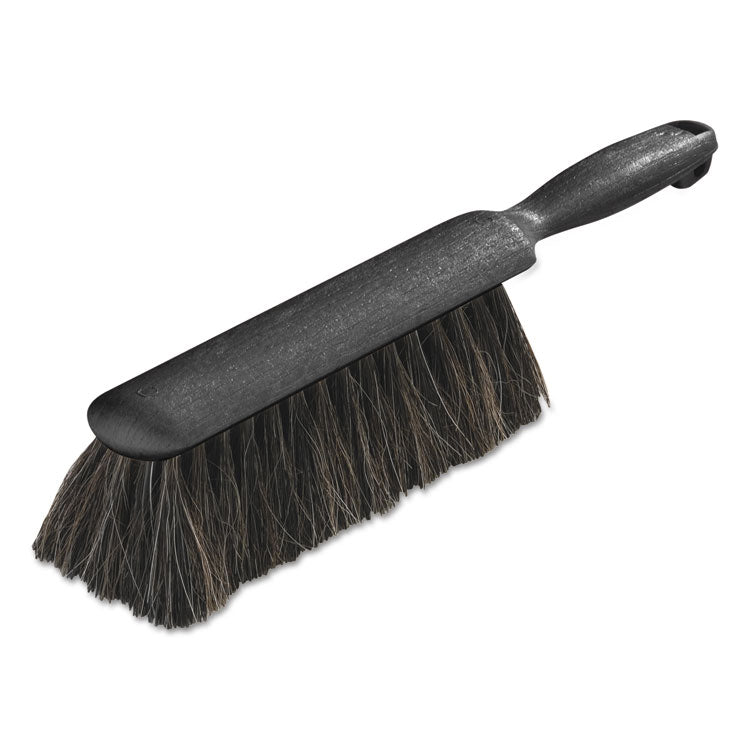 Carlisle - Counter/Radiator Brush, Black Horsehair Blend Bristles, 8" Brush, 5" Black Handle