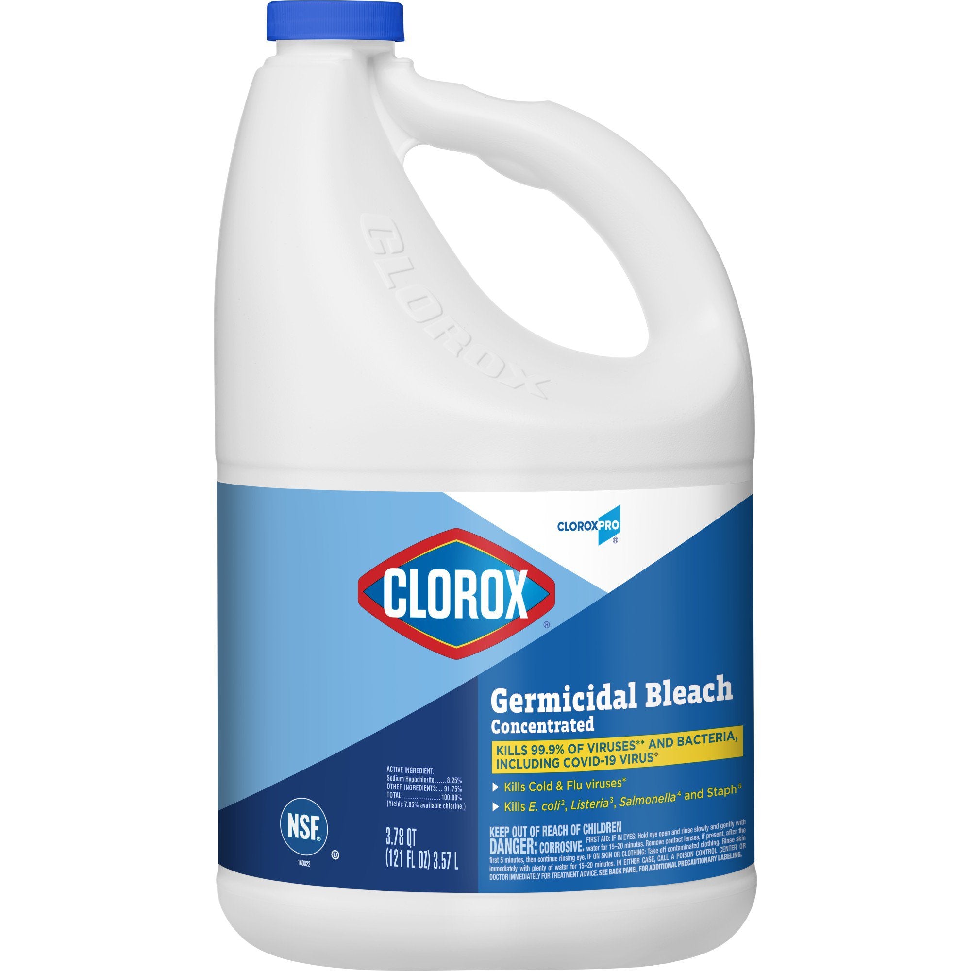 The Clorox Company - CloroxPro™ Clorox® Bleach Germicidal Manual Pour Liquid Concentrate 121 oz. Jug Chlorine Scent NonSterile [1/EA]