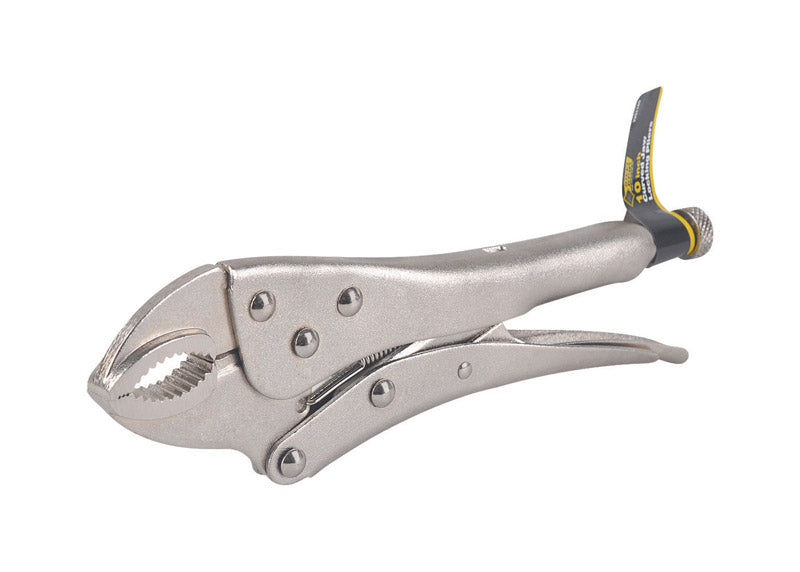 STEEL GRIP - Steel Grip 10 in. Drop Forged Steel Curved Locking Pliers