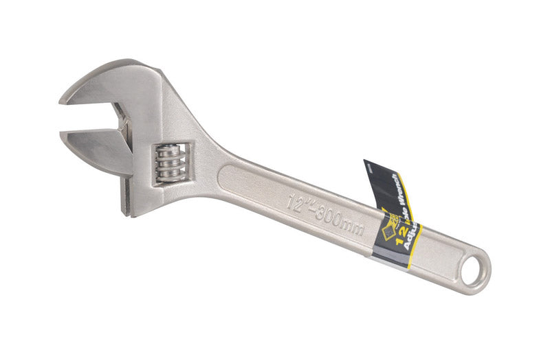 STEEL GRIP - Steel Grip Adjustable Wrench 12 in. L 1 pc