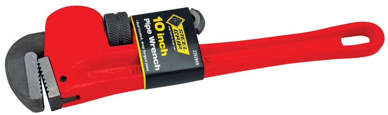 STEEL GRIP - Steel Grip Pipe Wrench 10 in. L 1 pc