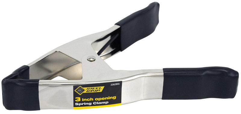 STEEL GRIP - Steel Grip 3 in. Spring Clamp 1 pk