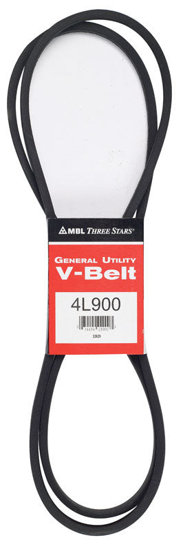 MITSUBOSHI - Mitsuboshi FHP 4L900 Standard General Utility V-Belt 0.5 in. W X 90 in. L For Fractional Horsepower