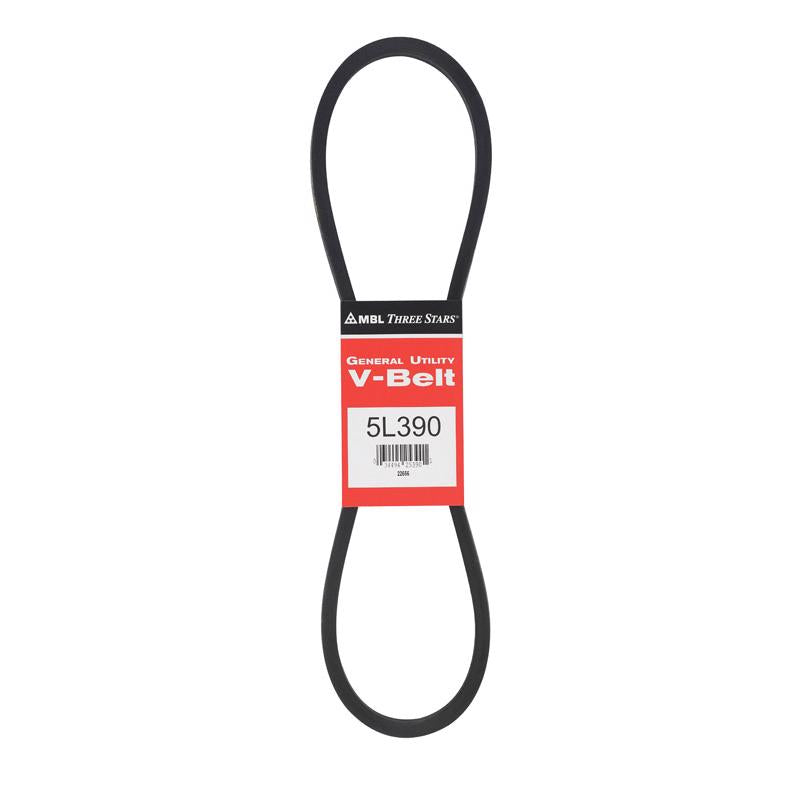 MITSUBOSHI - Mitsuboshi FHP 5L390 Standard General Utility V-Belt 0.63 in. W X 39 in. L For Fractional Horsepower