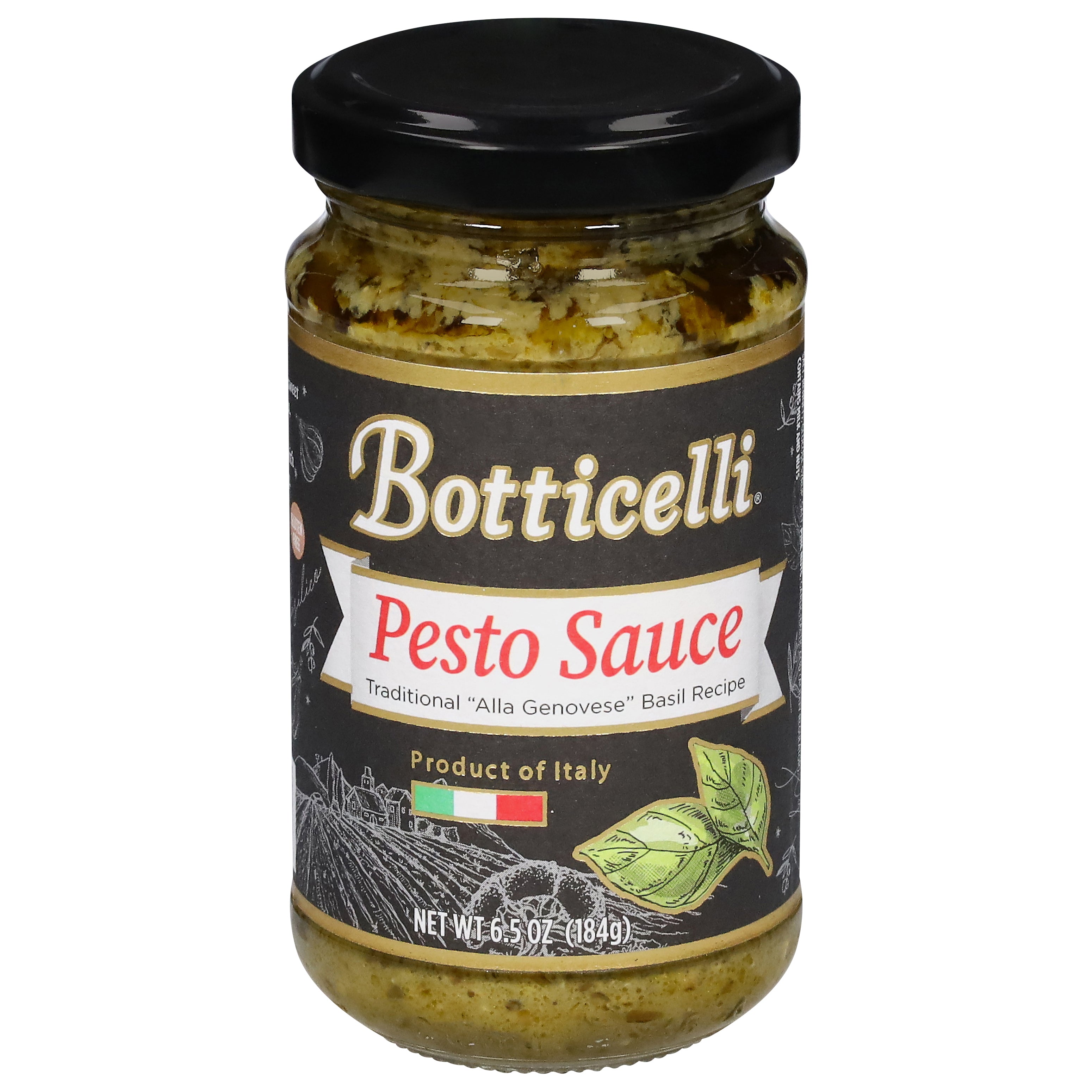 Botticelli Pesto Sauce 6.5 oz - Case of 6