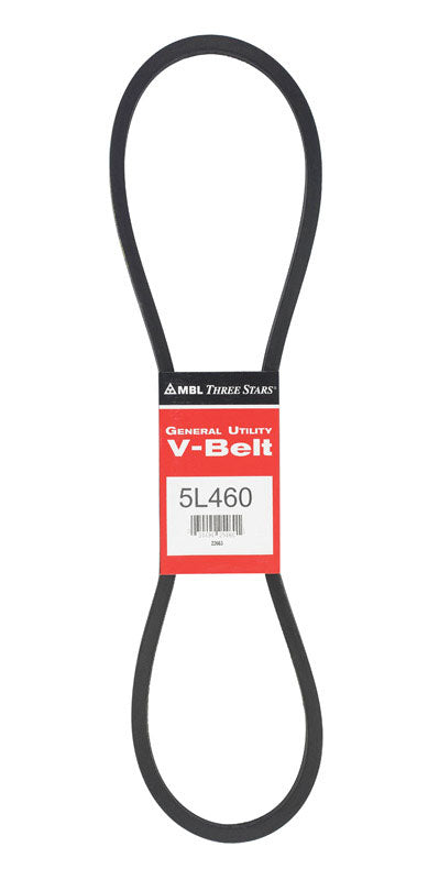 MITSUBOSHI - Mitsuboshi FHP 5L460 Standard General Utility V-Belt 0.63 in. W X 46 in. L For Fractional Horsepower