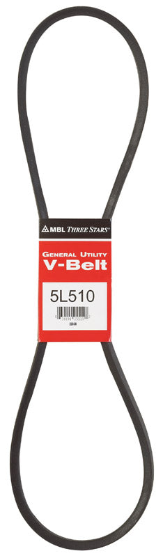 MITSUBOSHI - Mitsuboshi FHP 5L510 Standard General Utility V-Belt 0.63 in. W X 51 in. L For Fractional Horsepower