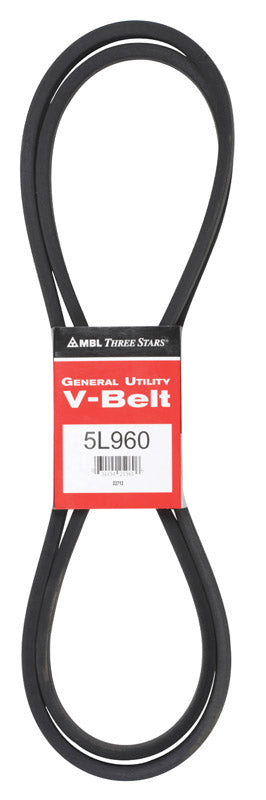 MITSUBOSHI - Mitsuboshi FHP 5L960 Standard General Utility V-Belt 0.63 in. W X 96 in. L For Fractional Horsepower