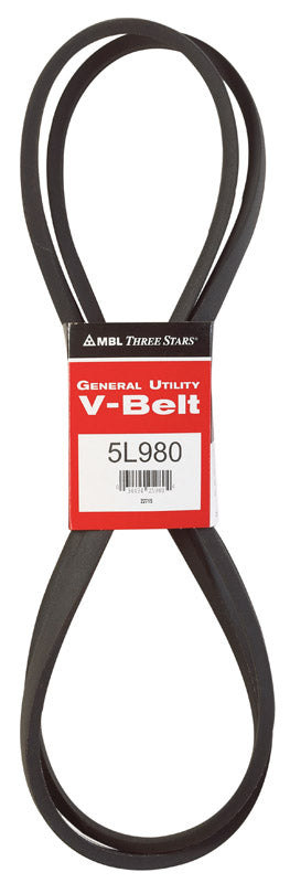 MITSUBOSHI - Mitsuboshi FHP 5L980 Standard General Utility V-Belt 0.63 in. W X 98 in. L For Fractional Horsepower
