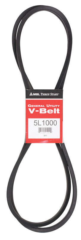 MITSUBOSHI - Mitsuboshi FHP 5L1000 Standard General Utility V-Belt 0.63 in. W X 100 in. L For Fractional Horsepow