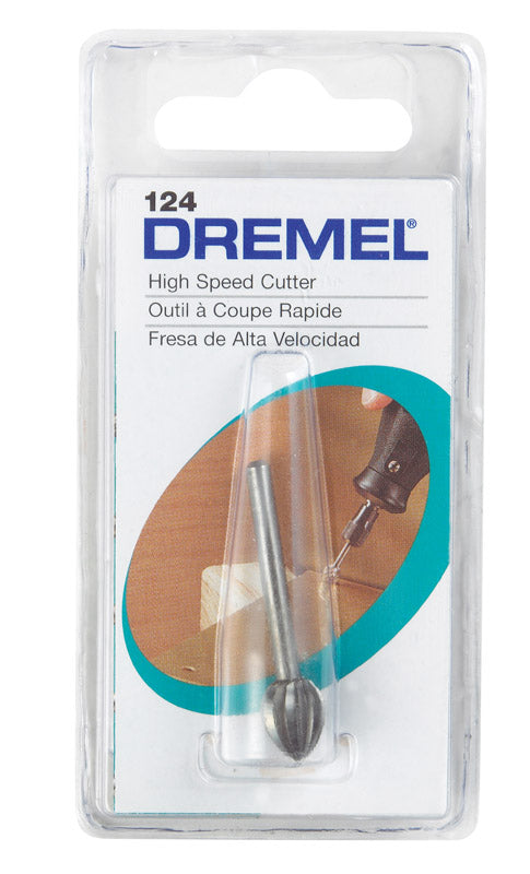 DREMEL - Dremel 5/16 in. X 1.5 in. L High Speed Steel High Speed Cutter 1 pk [124]