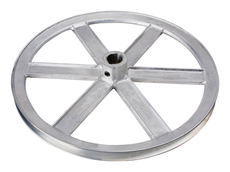 CHICAGO DIE CAST - Chicago Die Cast 6 in. D Zinc Single V Grooved Pulley [600A5]