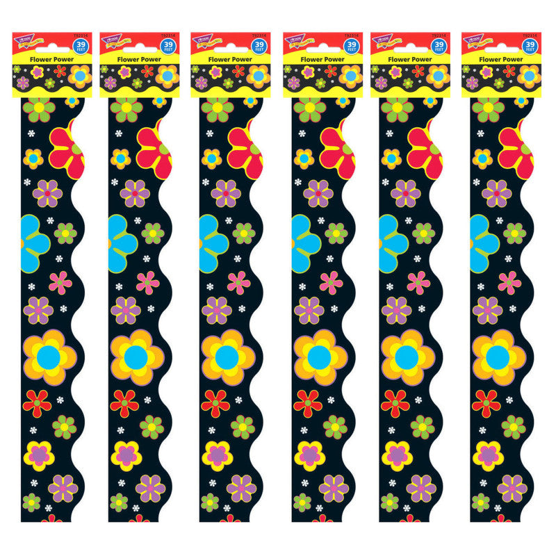 TREND - Flower Power Terrific Trimmers®, 39 Feet Per Pack, 6 Packs