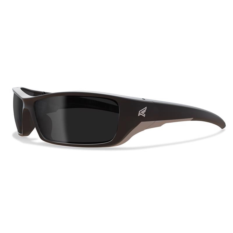 EDGE EYEWEAR - Edge Eyewear Reclus Anti-Fog Wraparound Safety Glasses Smoke Lens Black Frame 1 pc