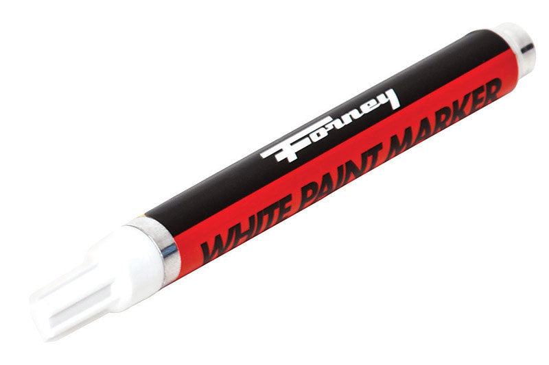 FORNEY - Forney 8.75 in. L X 1.88 in. W White Paint Marker 1 pc