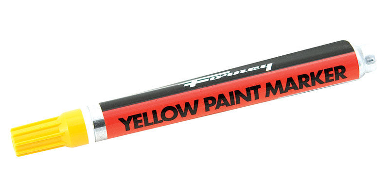 FORNEY - Forney 8.75 in. L X 1.88 in. W Yellow Paint Marker 1 pc