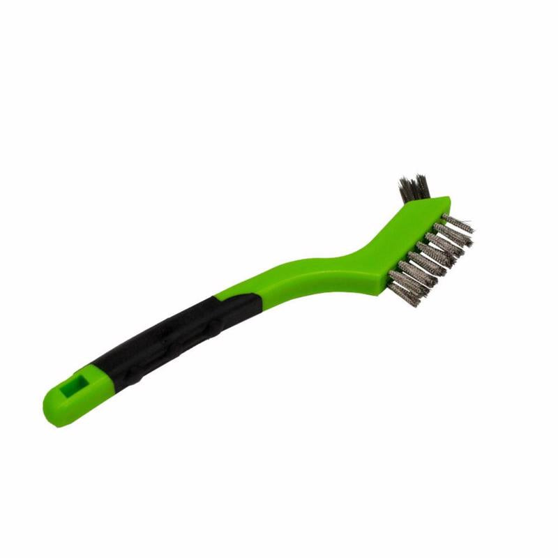 FORNEY - Forney 7-1/4 in. L X 1 in. W Scratch Brush Plastic/Stainless Steel 1 pc