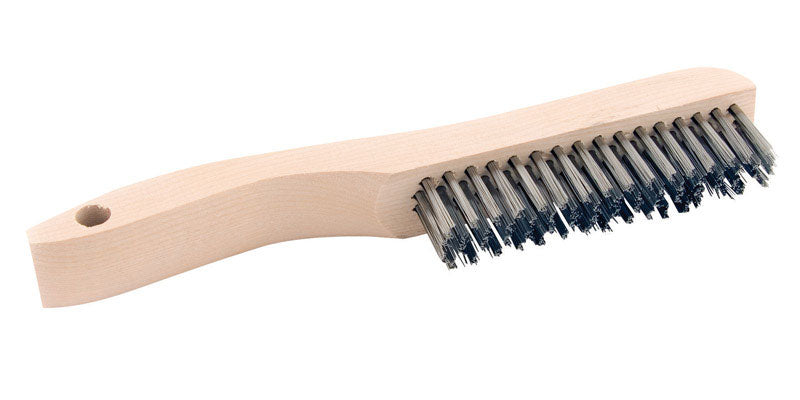 FORNEY - Forney 9.5 in. L X 10.25 in. W Scratch Brush Wood 1 pc